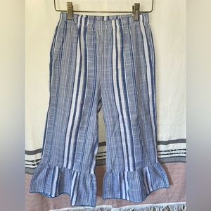 Girls Size 12 Tahari Branded Striped Dress Pants